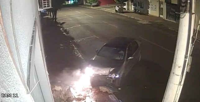 Motorista Invade Preferencial e Causa Acidente em Rondonópolis