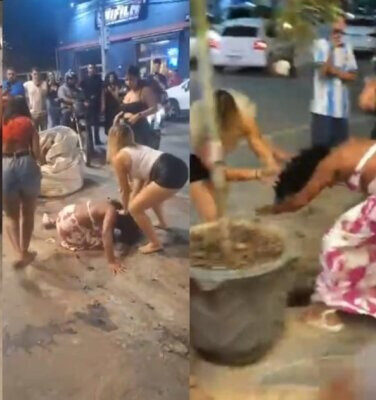 Briga Entre Mulheres em Bar de Cuiabá Viraliza nas Redes Sociais