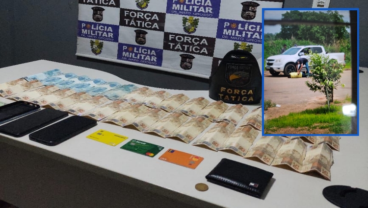Dupla rende vítimas, rouba caminhonete S10 e obriga a fazer Pix de R$ 24 mil
