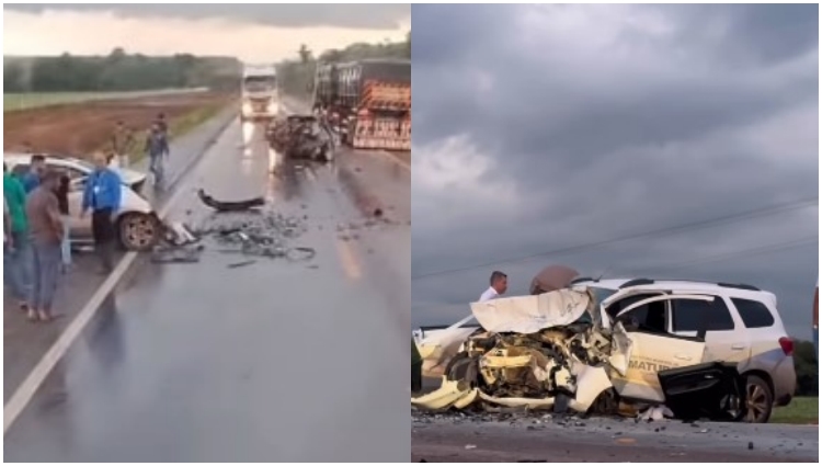 Veículo da Prefeitura de Matupá Está Entre os Envolvidos