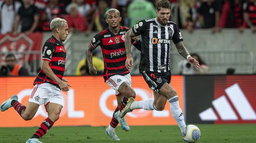 Flamengo e Atlético-MG - Campeonato Brasileiro