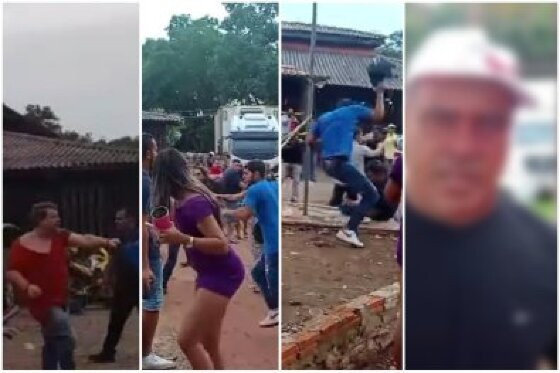 Confraternização da Prefeitura de Nova Xavantina Acaba em Violência