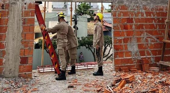 Bombeiros Salvam Trabalhador Após Choque Elétrico em Campo Verde