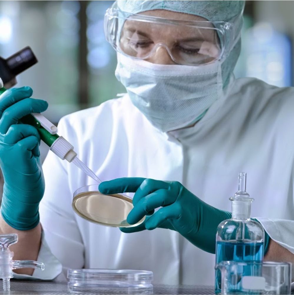 auxiliar de laboratório