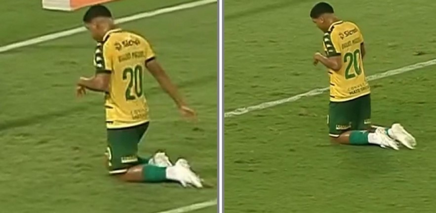 David Miguel emociona ao cumprir promessa em sua estreia pelo Cuiabá