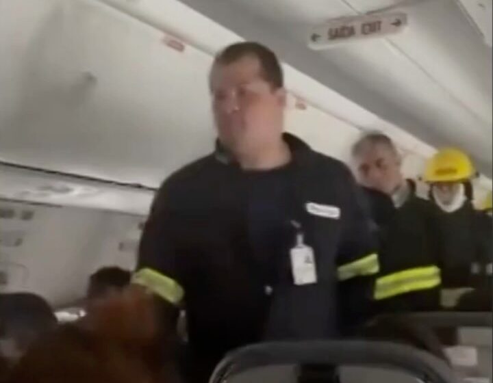 Fumaça em banheiro obriga aeronave da Gol a retornar a Florianópolis; VEJA VÍDEO