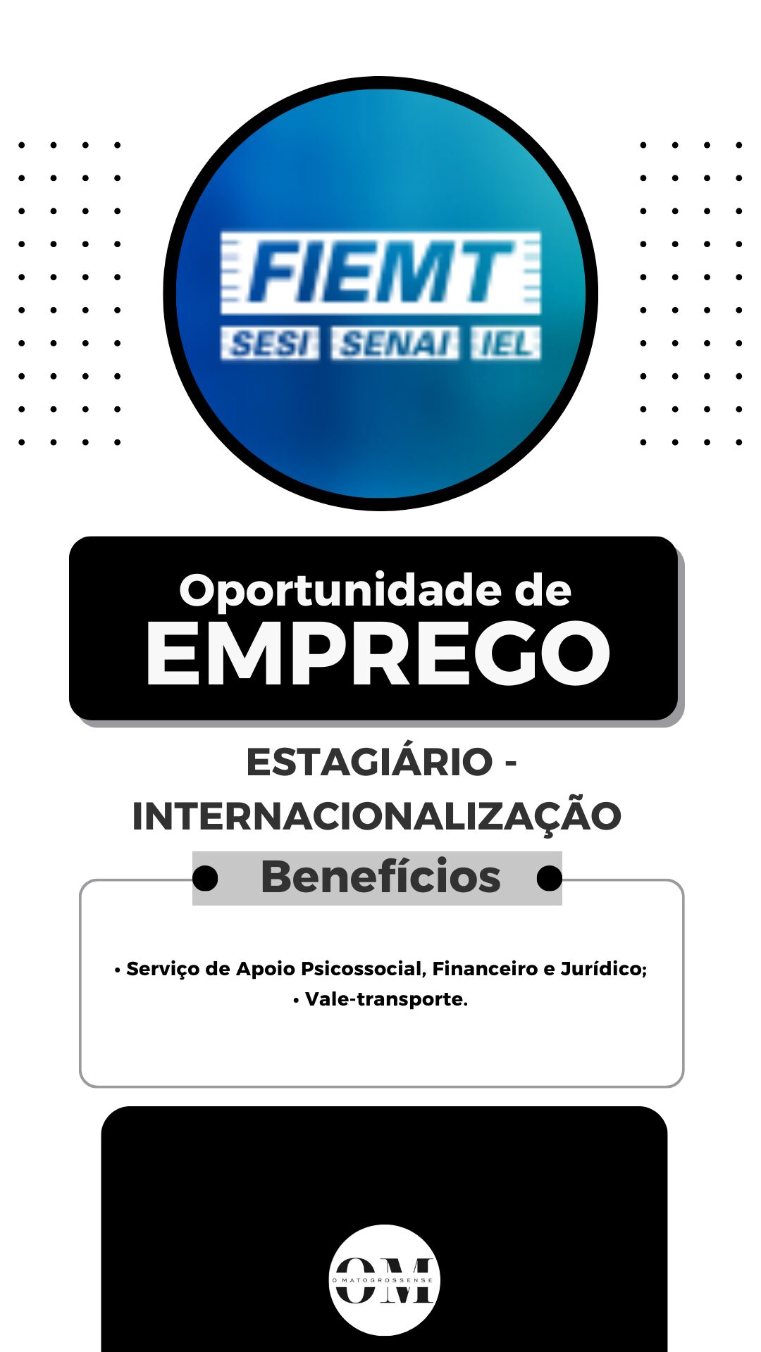 Estagiário - Internacionalização 