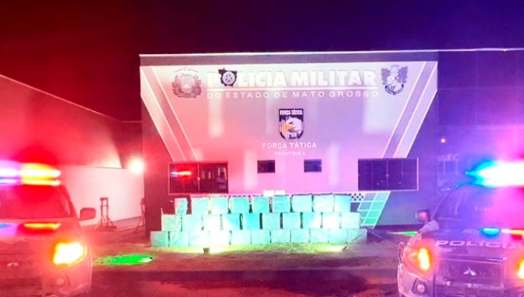 Gefron Apreende Uma Tonelada de Cocaína em Mato Grosso