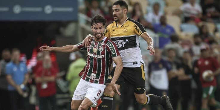 Fluminense e Criciúma se enfrentaram no Maracanã.