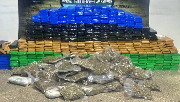 Motorista é preso transportando 484 quilos maconha em carro
