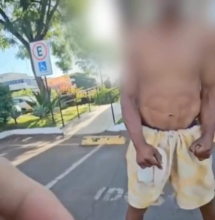 Homem é detido após invadir maternidade Brasília e morder policial; VEJA VÍDEO