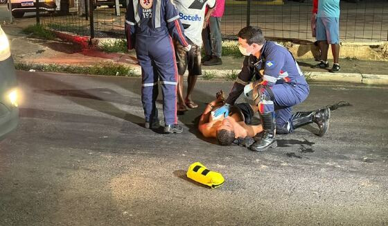 Morador de Rua Cai Ferido Após Ataque Violento na Avenida Barão de Melgaço