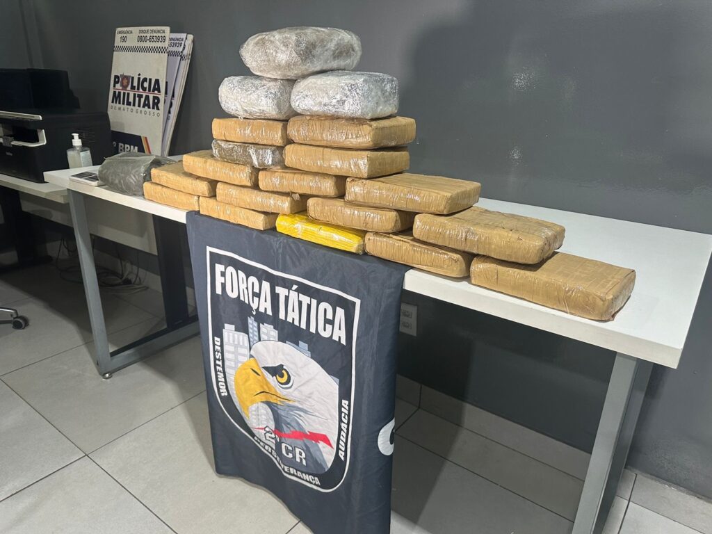 Suspeito Abandona Veículo de Luxo com Drogas e Foge Após Perseguição em Cuiabá