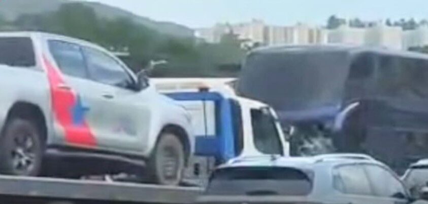 Acidente de grande impacto no anel rodoviário de BH deixa 20 feridos e dois em estado grave; VEJA VÍDEO