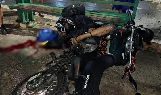 Motociclista Morre Após Colidir com Ponto de Ônibus
