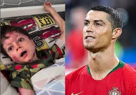 Gui chora ao saber que pode conhecer Cristiano Ronaldo