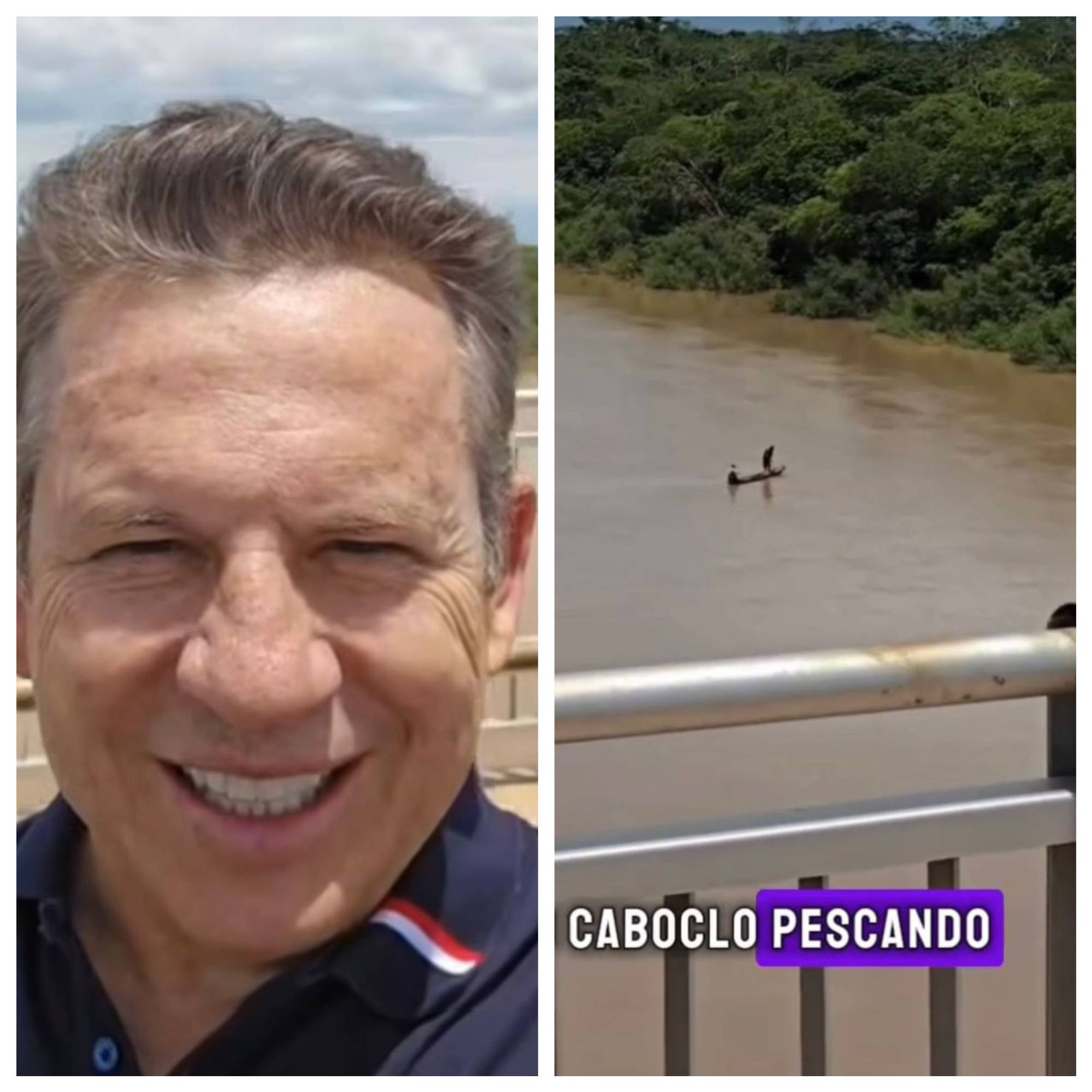 Governador Flagra Pesca Ilegal no Rio Cuiabá durante Inspeção de Obras