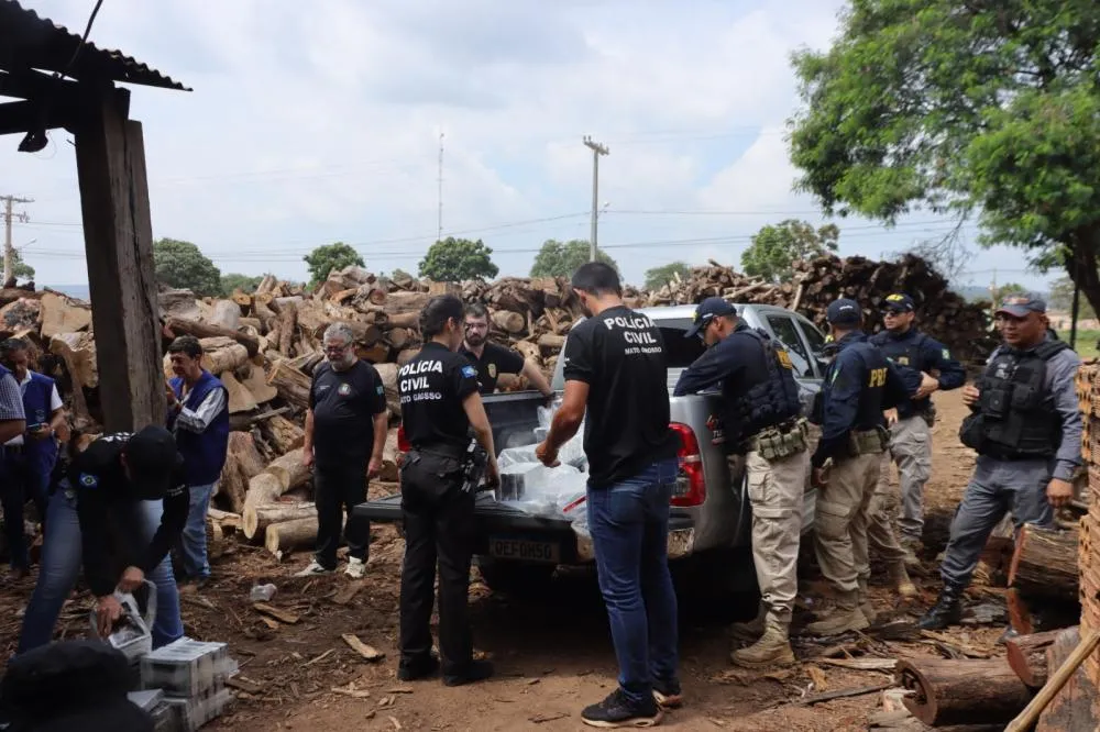 Polícia incinera mais de uma tonelada de drogas em Pontes e Lacerda