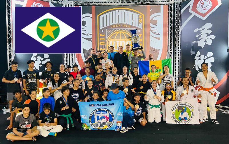 Mato-Grossenses Conquistam o 1º Lugar no Mundial de Jiu-Jitsu Esportivo Kids 2024