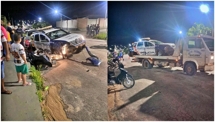 Viatura da PM Se Envolve em Acidente Grave em Jauru