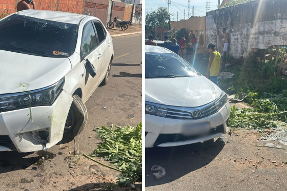 Veículo Fica Totalmente Danificado