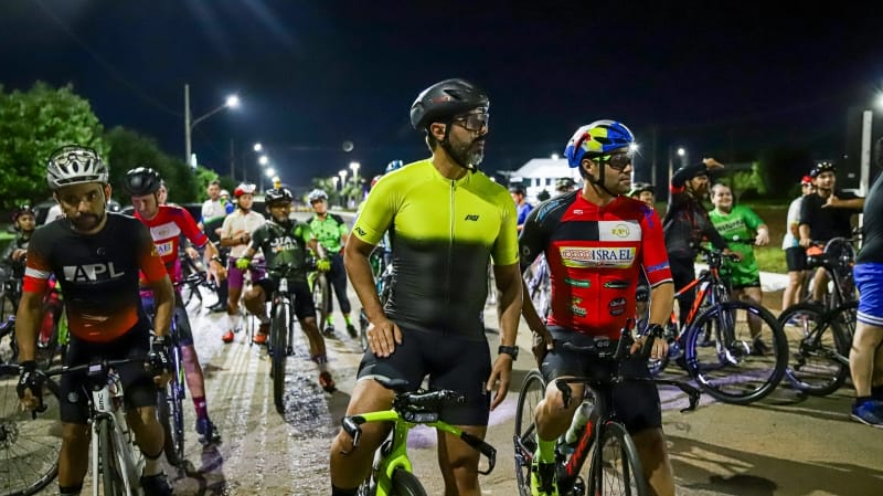 Lucas do Rio Verde realiza desafio de ciclismo de 24 horas com sucesso