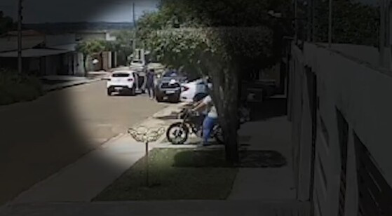 Câmera flagra execução de empresário a luz do dia em MT