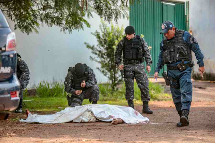 Motociclista é Assassinado em Campo Grande