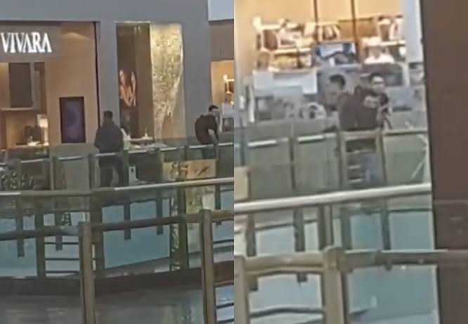Assaltantes invadem loja da Vivara em shopping e trocam tiros com a polícia