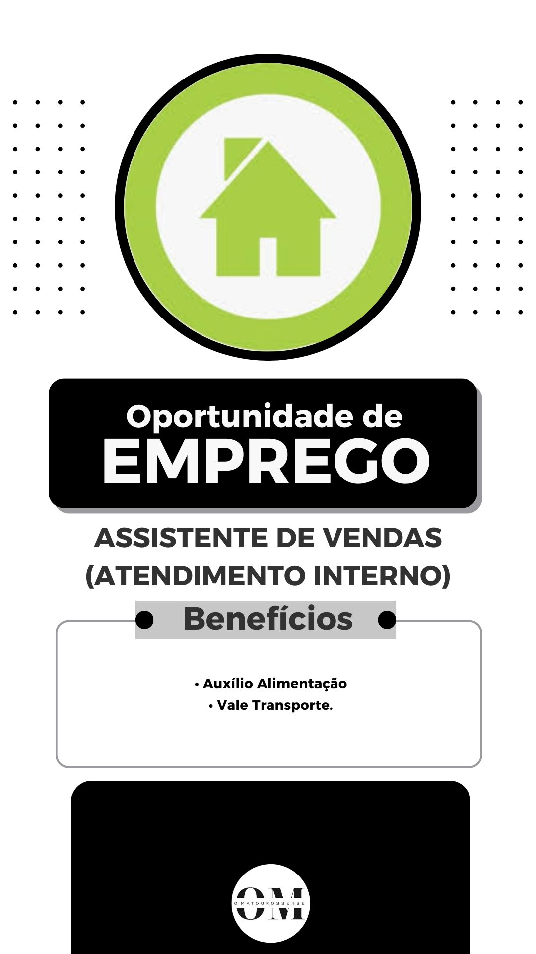 Assistente de vendas (atendimento interno)