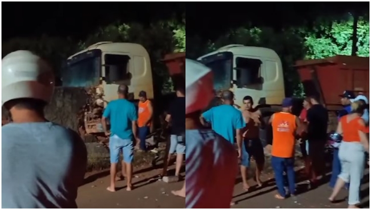 Motorista Embriagado Destrói Casa em Tangará da Serra