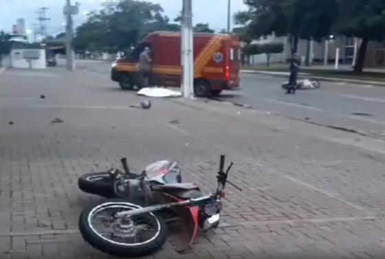 Motociclista Morre em Avenida de Rondonópolis