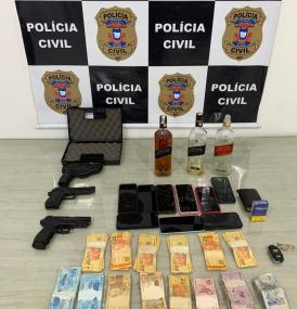Quadrilha é presa após roubo a supermercado em Várzea Grande