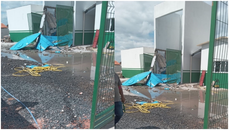 Inauguração de Escola em Cuiabá É Suspensa Após Desabamento
