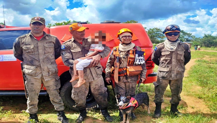 Criança Indígena de 4 Anos é Resgatada com Vida