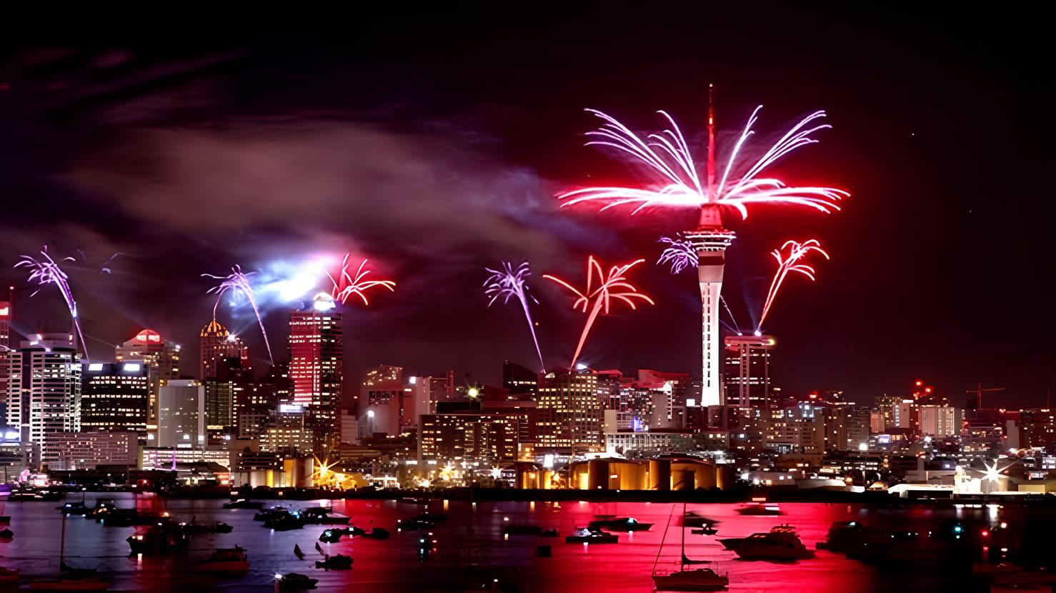 Nova Zelândia lidera as celebrações globais do Ano Novo