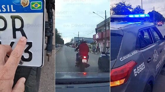 Motociclista Sem Habilitação é Detido Após Fugir da PM