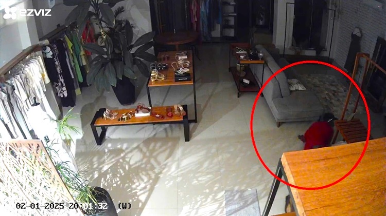 Homem é Preso Após Rastejar para Roubar Loja em Sorriso