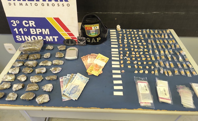 Duas mulheres são presas por tráfico de drogas em MT