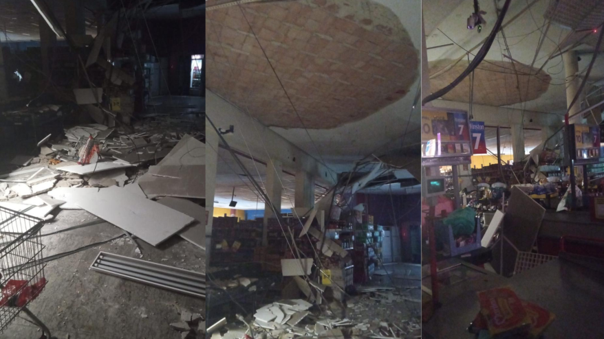 Teto de supermercado em São Paulo desaba e deixa feridos; VEJA VÍDEO