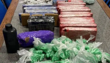 800 kg de maconha e 60 kg de cocaína são apreendidos durante operação em SC; VEJA VÍDEO