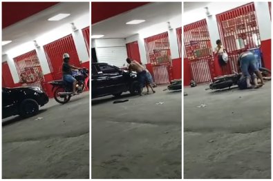 Confusão na Avenida República do Líbano