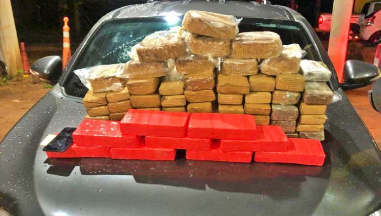 PRF Frustra Tráfico e Apreende 65 kg de Drogas