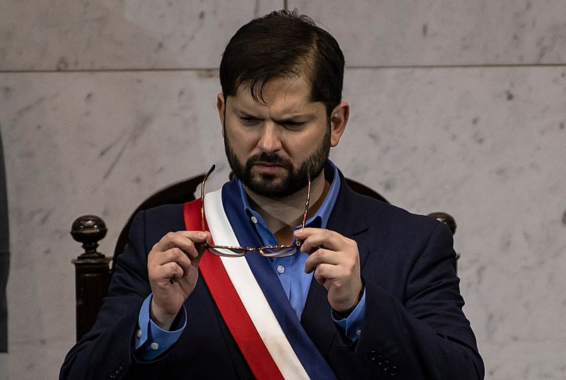 Boric ataca presidente e diz que Venezuela é uma "ditadura"