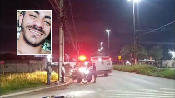 Motociclista colide com poste e perde a vida na Palmiro Paes de Barros