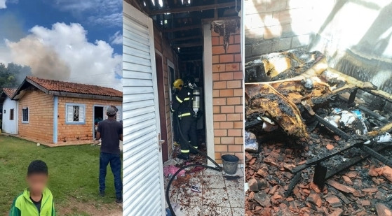 Bombeiros Controlam Incêndio no Residencial Paraíso