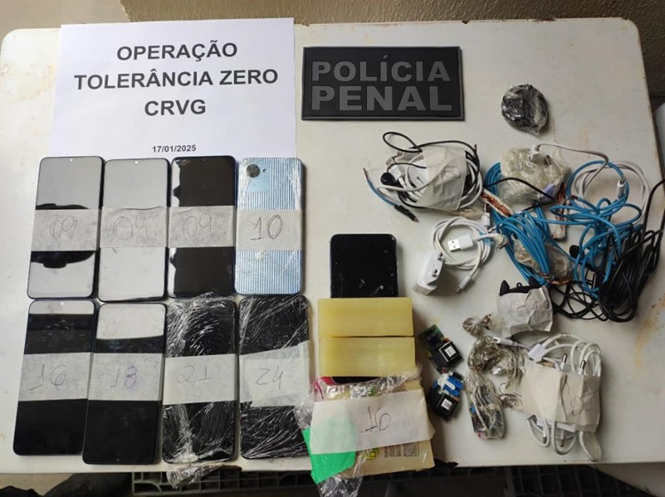 Sejus MT confisca 44 celulares e golpeia facções criminosas