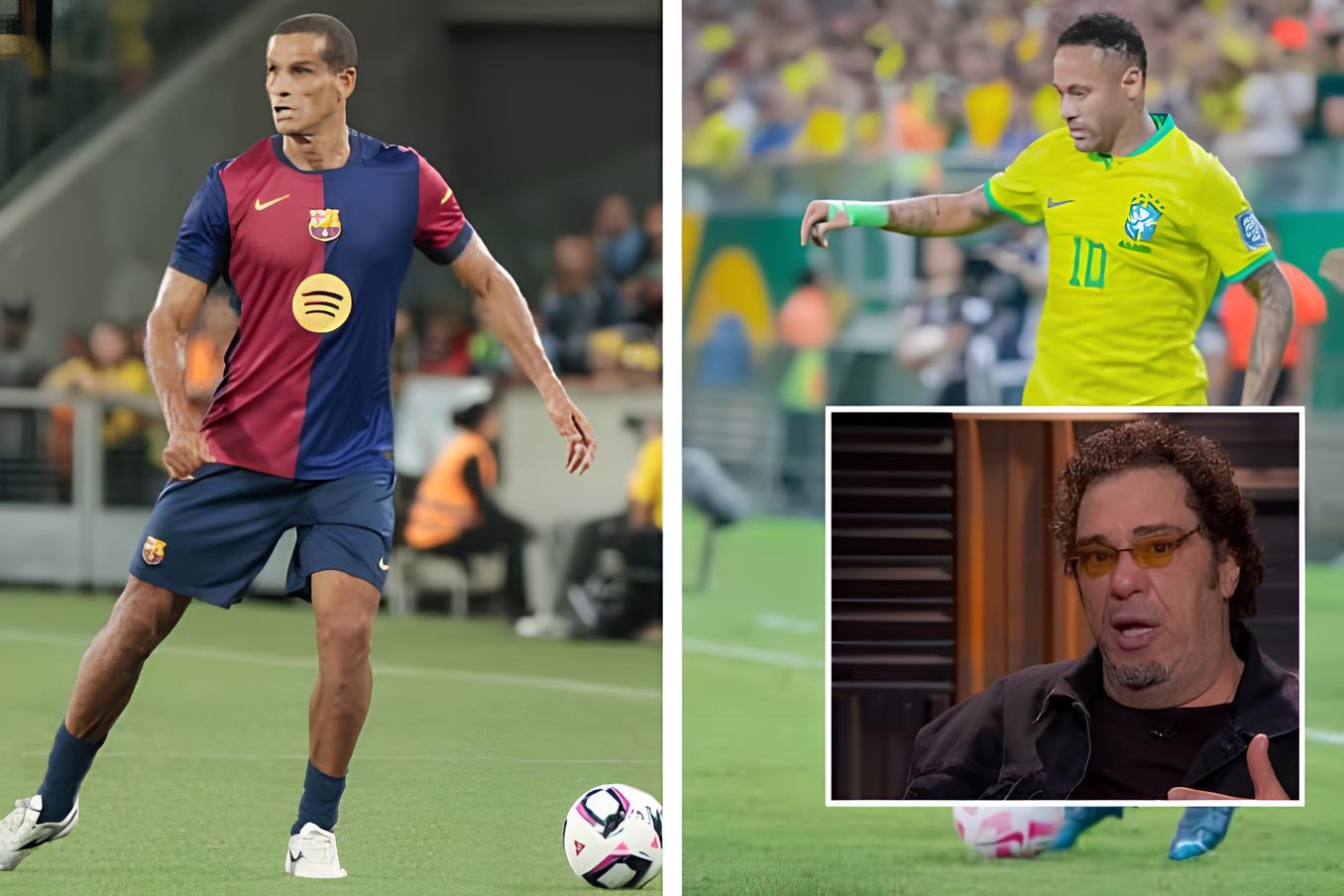 Casagrande detona Neymar após o jogador dizer que jogaria no lugar de Rivaldo na copa do mundo de 2002
