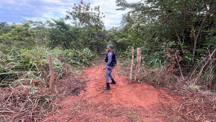 Ação policial impede ocupação irregular em Chapada dos Guimarães