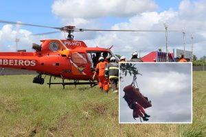Turista idosa cai em trilha famosa e mobiliza helicóptero para resgate